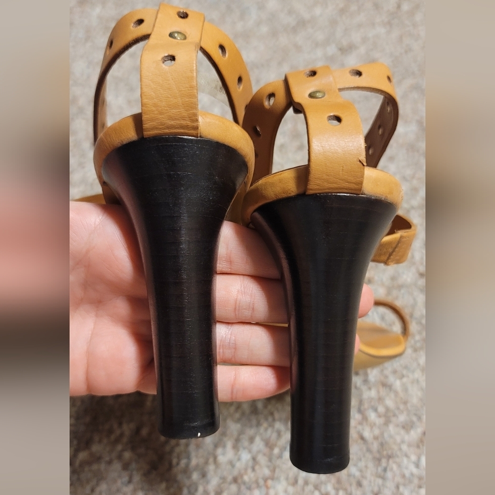 Bally Vintage strappy sandal heels - Picture 10 of 12